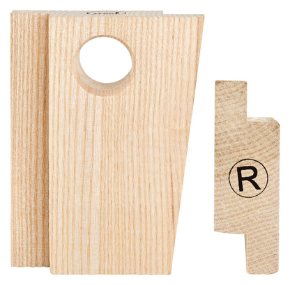 Katzenklotz rechts aus Holz