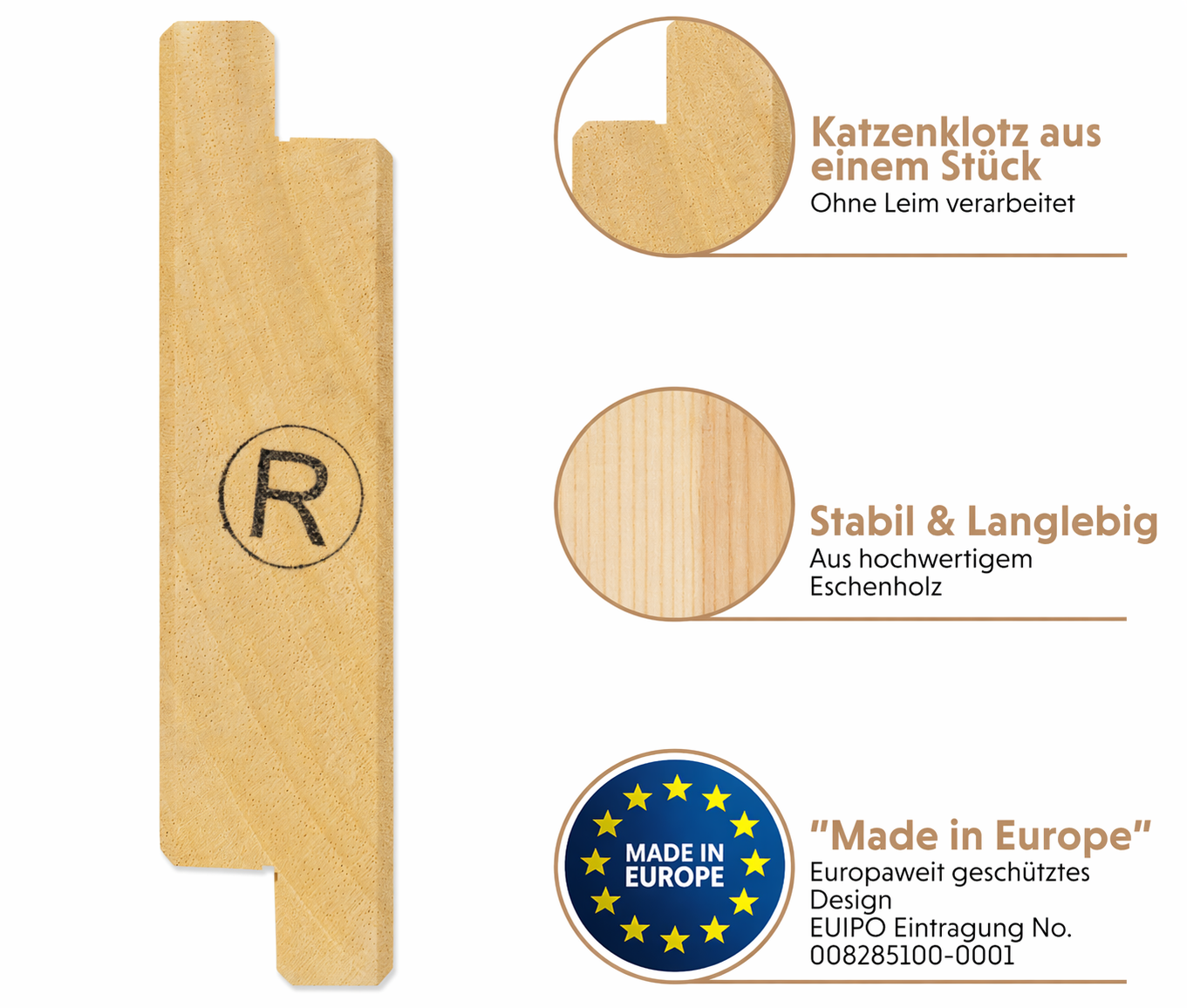 Katzenklotz rechts infografik